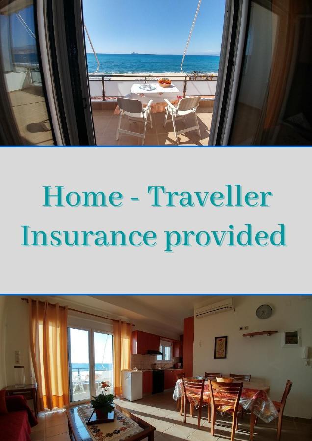 Villa Golden Ammos Sea View คาลามากิ ภายนอก รูปภาพ